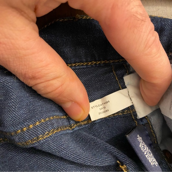 Madewell Dark Wash 10” High Rise Skinny Denim Blue Jeans Women’s 29x28 - Picture 10 of 15